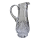 Large cut crystal water pitcher, European crystal makers 20th century
