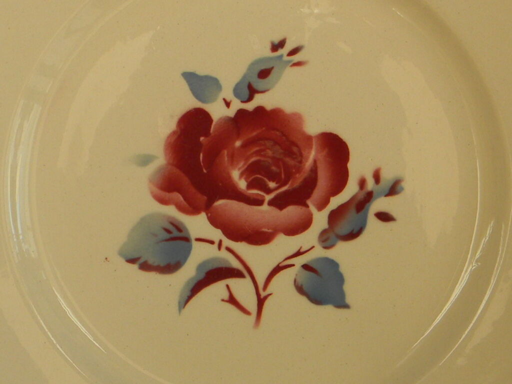 Set of 6 dessert plates Badonviller