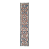 Tapis de couloir turc vintage 80x380 cm