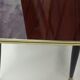 Coffee table of the 50s compass showcase bird and cherry