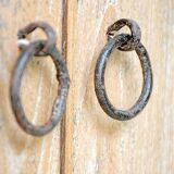 Chinese sideboard in natural elm