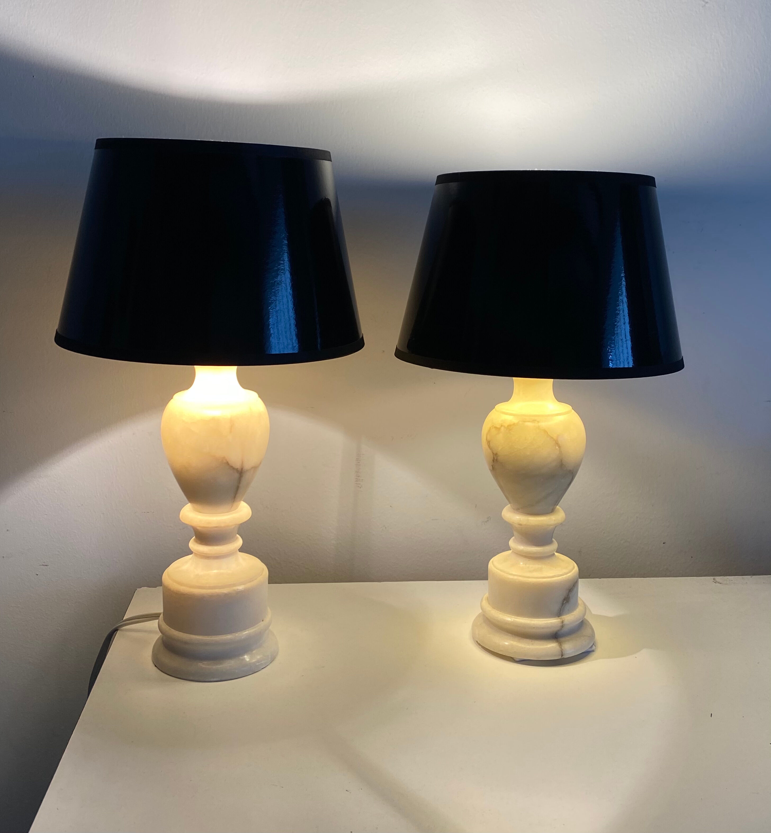 Paire de lampes de chevet