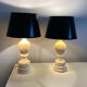 Paire de lampes de chevet