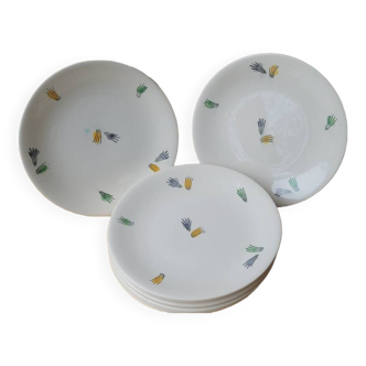 Assiettes plates Gien