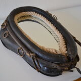Brutalist mirror horse collar