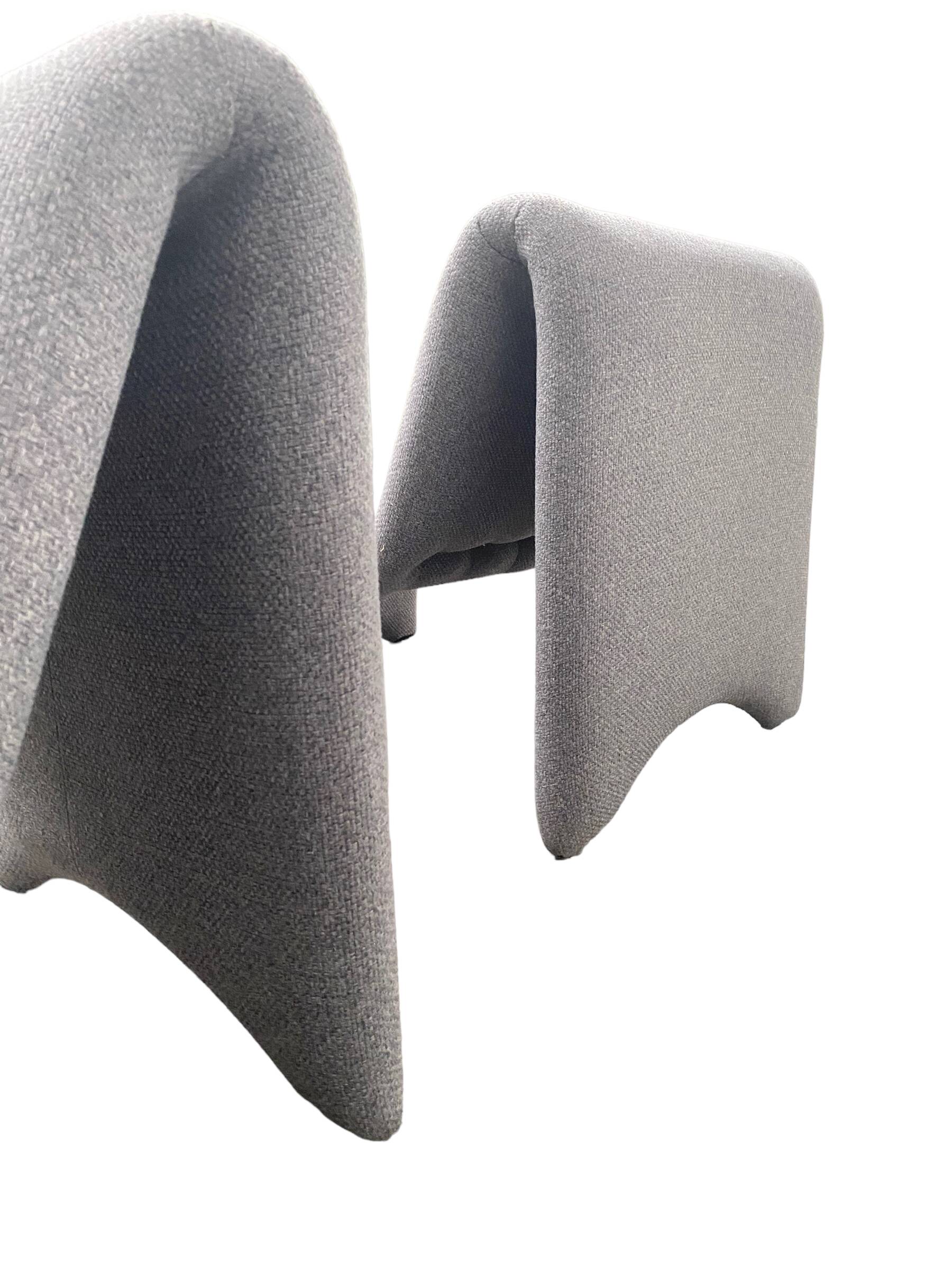 Set of 2 lounge chairs, 1970s