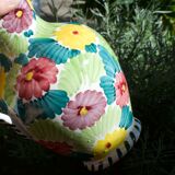 Pichet à fleurs céramique italienne