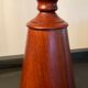Scandinavian lamp in teak and opaline years 50-60