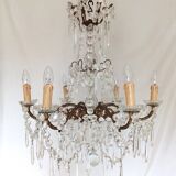Bronze crystal chandelier style - Haussmanian - chic decor