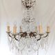 Bronze crystal chandelier style - Haussmanian - chic decor