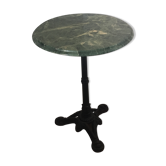 Table bistrot marbre vert
