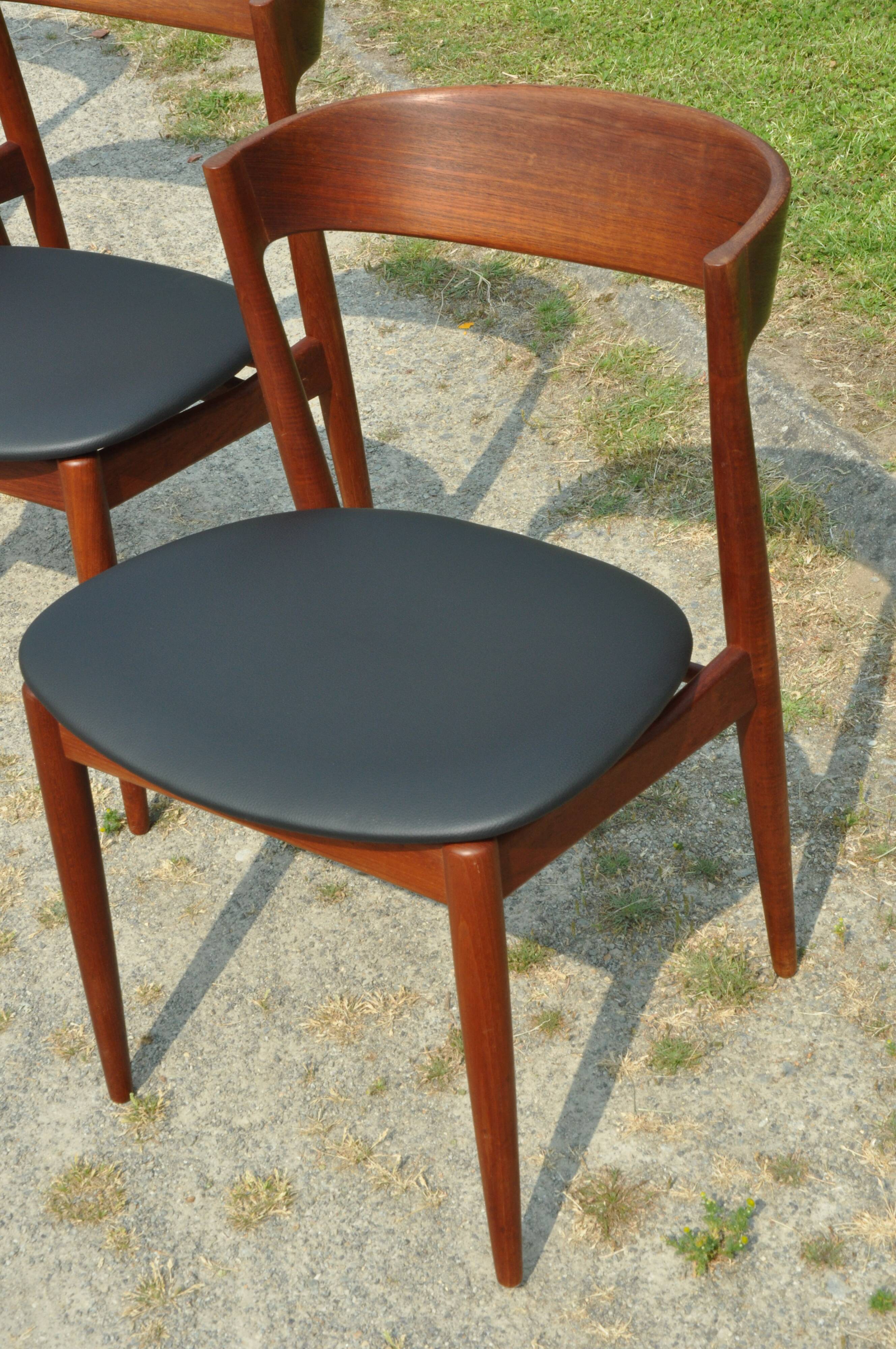 Danish chairs by Henri Walter Klein published by Bramin.