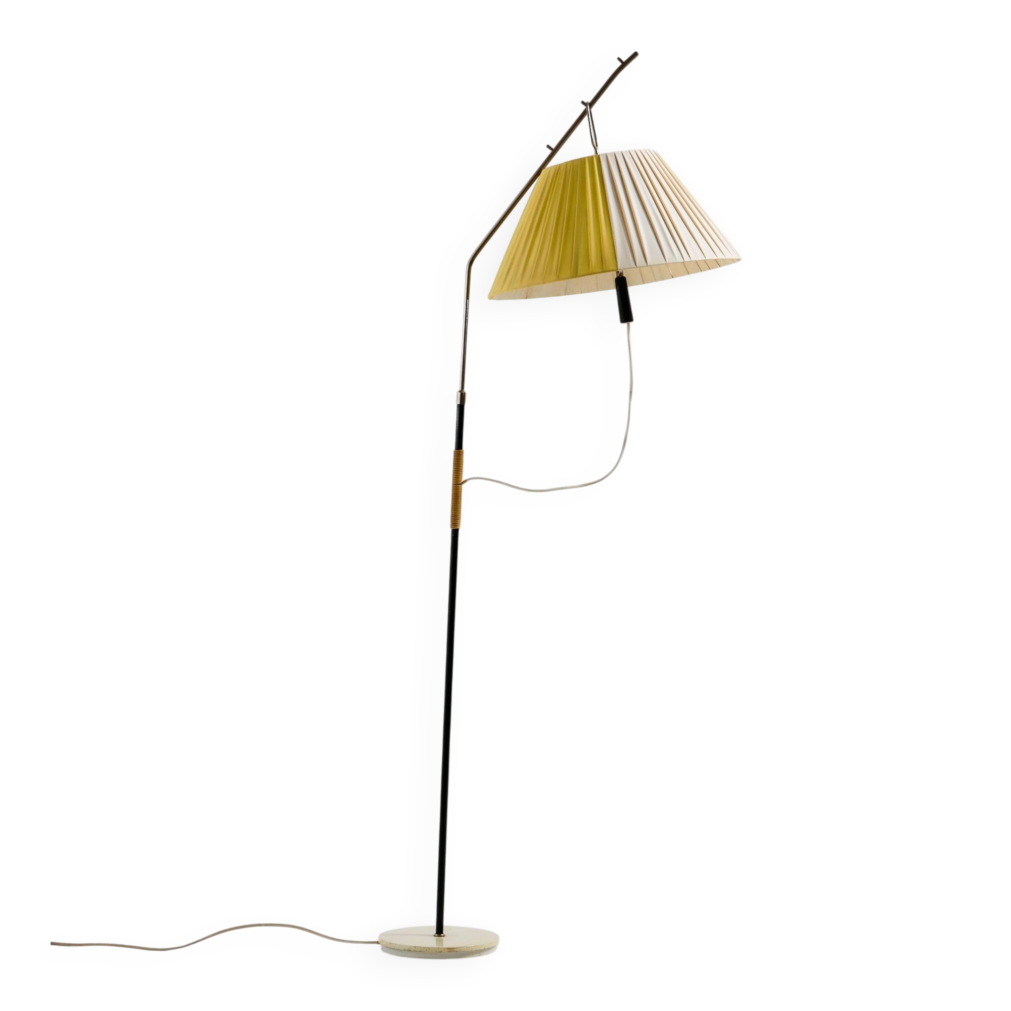 Metal floor lamp