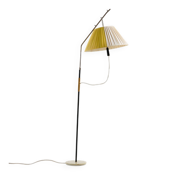 Lampe sur pied en métal