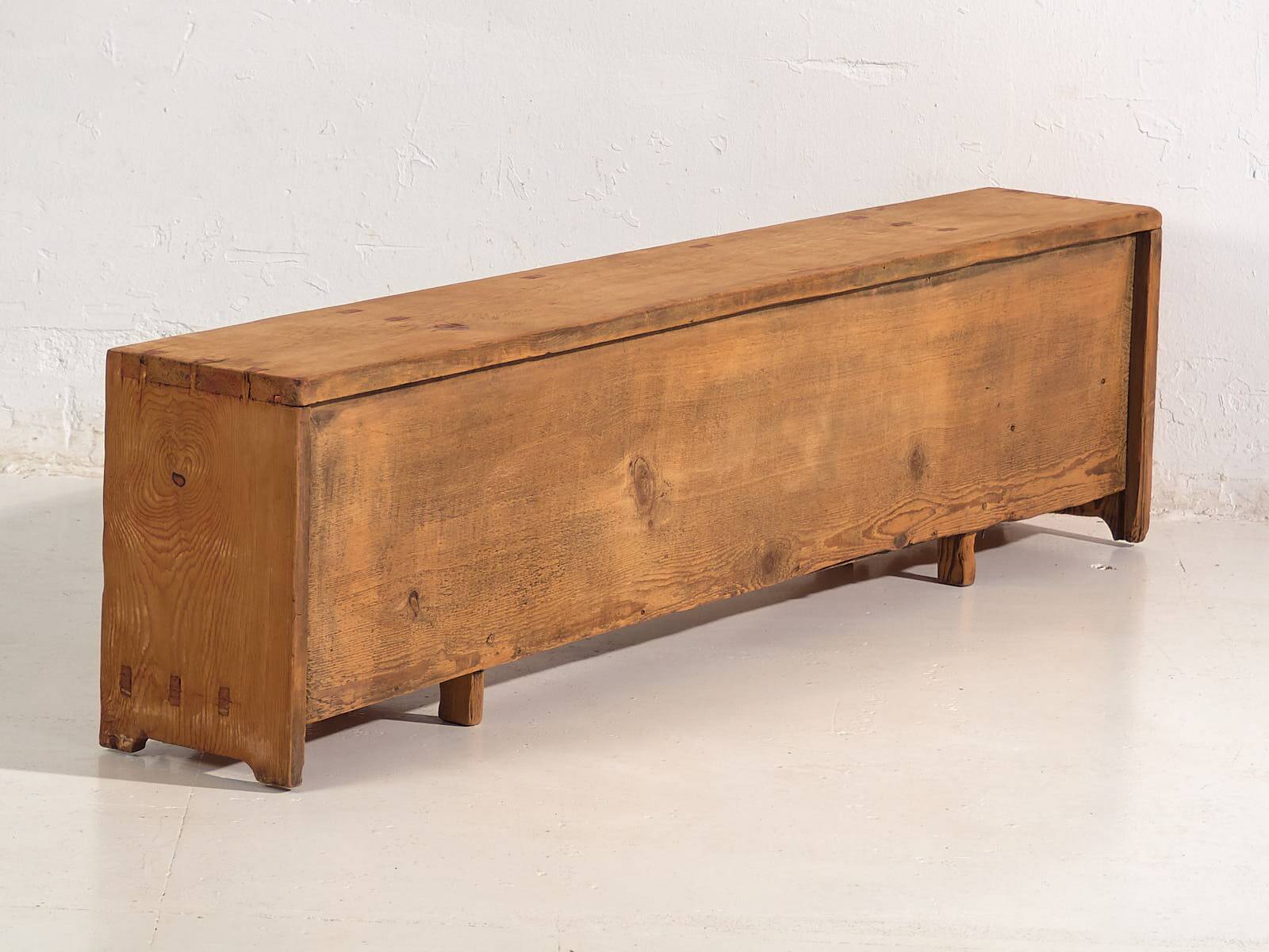 Petit meuble TV ancien (c.1900)