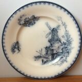 Plate in earthenware Vermont and Blanchet Paris