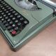 M.j. rooy portable typewriter - made in france 50s