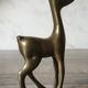 Brass fawn