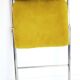 70s chrome folding chair