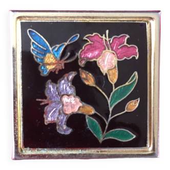 Small golden box (cloisonne) for pastilles