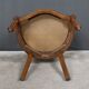 Walnut office chair, Louis-Philippe period – early 19th century