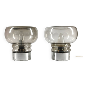 Paire de lampes vintage