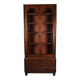 Late 19th Century English Display Bookcase with Glazed Doors & Drawers