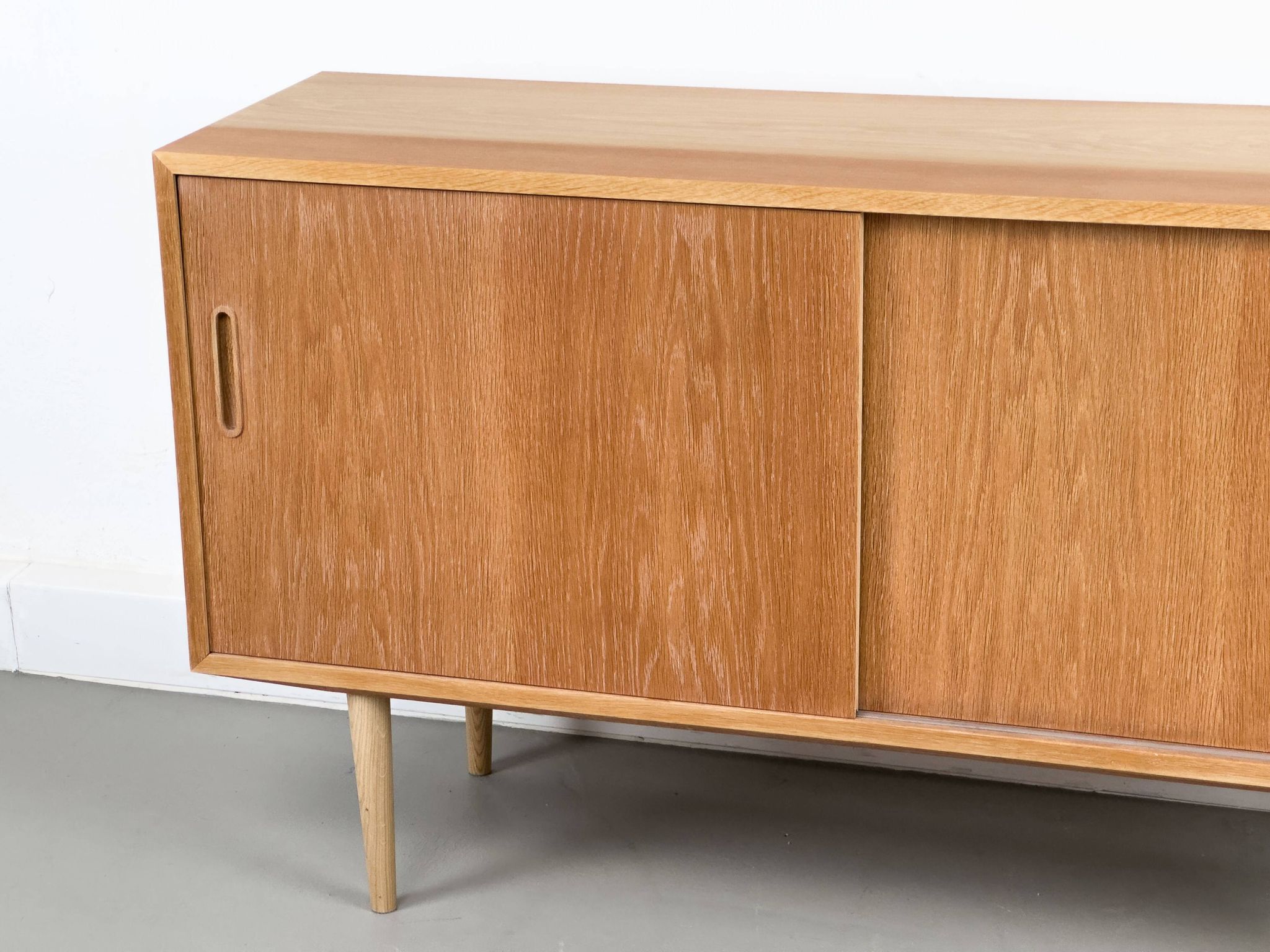 Danish Oak Sideboard by Carlo Jensen for Hundevad & Co., 1960s