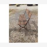 Banc de jardin du XIXe