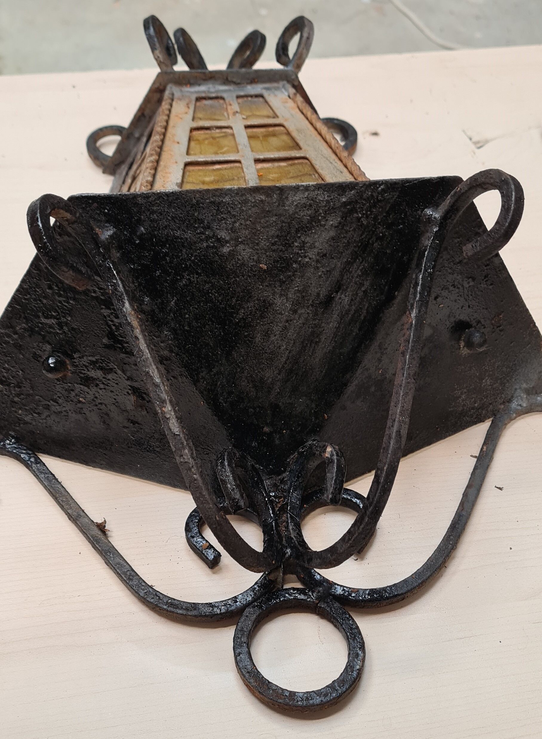 2 wall lanterns style 1920 in their juice 40x25