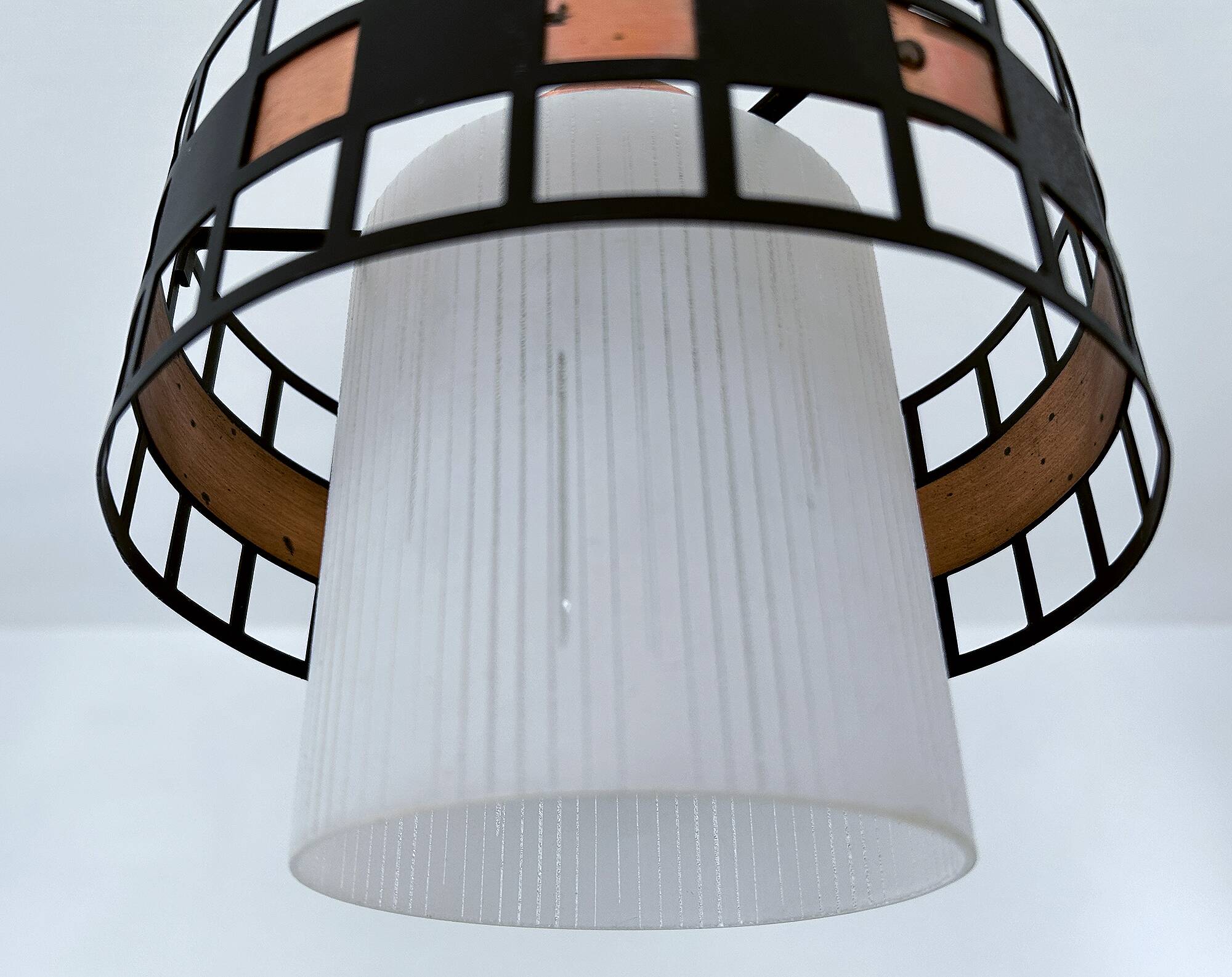 Vintage  Danish Modern Pendant Light