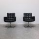 Set of 3 Executive Chairs by Vincent Cafiero for Knoll International, 1960s