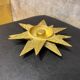 Vintage 2 Piece Ashtray Set Star Design