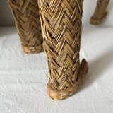Braided straw donkey, popular art Spain, 1970s