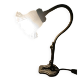 Art Deco gooseneck lamp