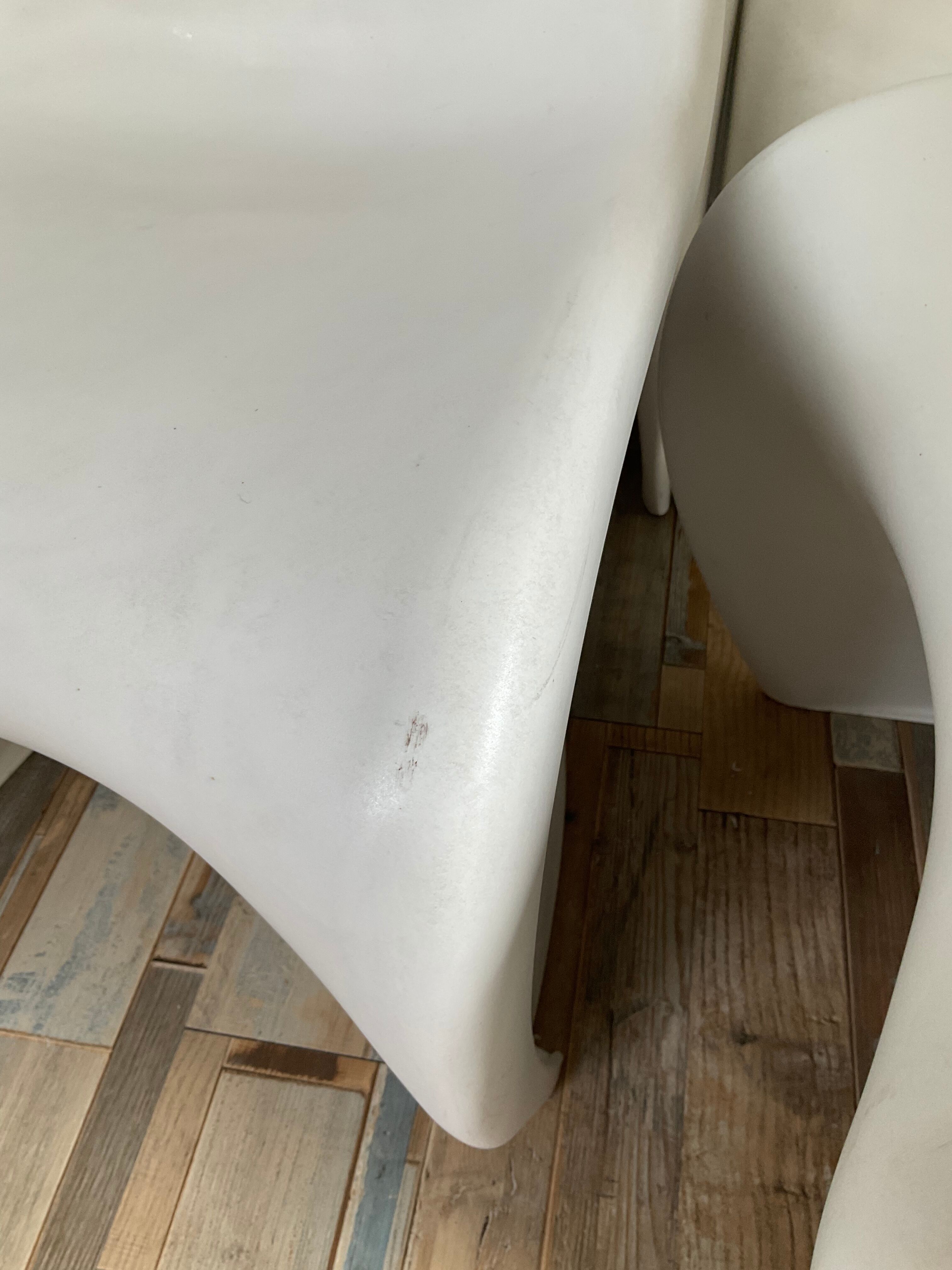 Series of 6 Verner Panton chairs for Vitra