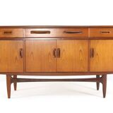 Buffet Fresco G-Plan vintage en teck massif