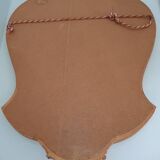 Gold leaf gilded wooden mirror