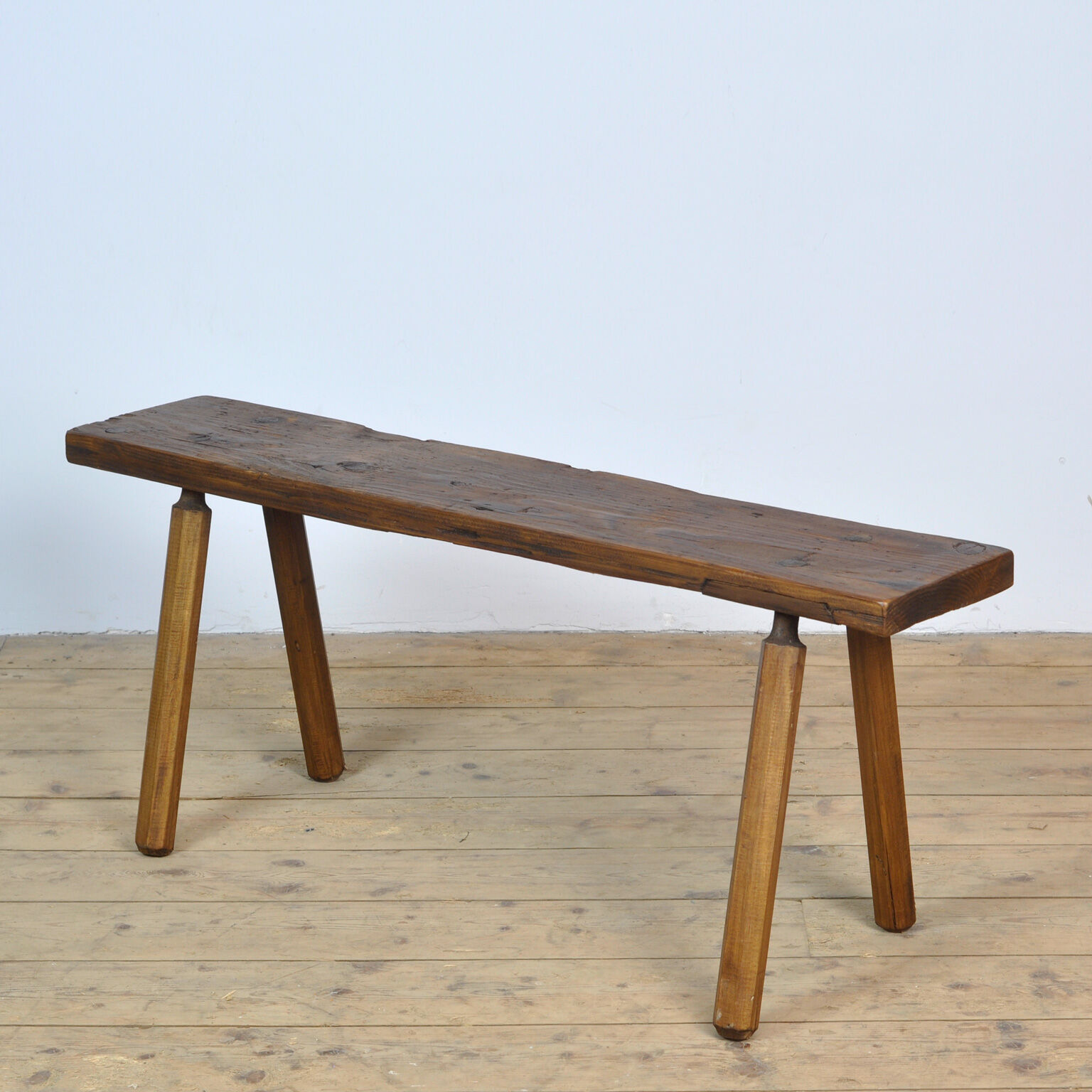 Vintage pine bench