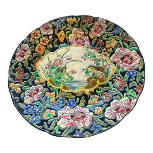 Assiette en faïence - longwy