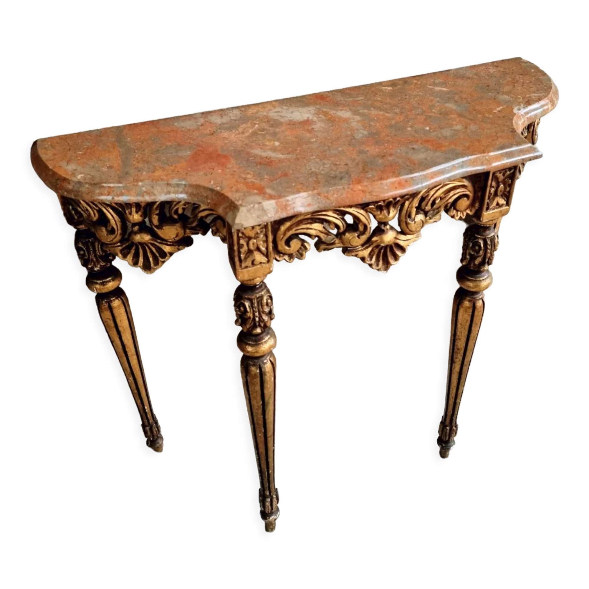 Old console table Louis XV style