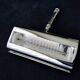 Silver metal roller crumb picker