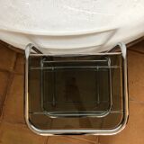 Vintage sofa tip smoked glass 70 years