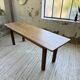 Walnut farmhouse table 2.10m from the 50s