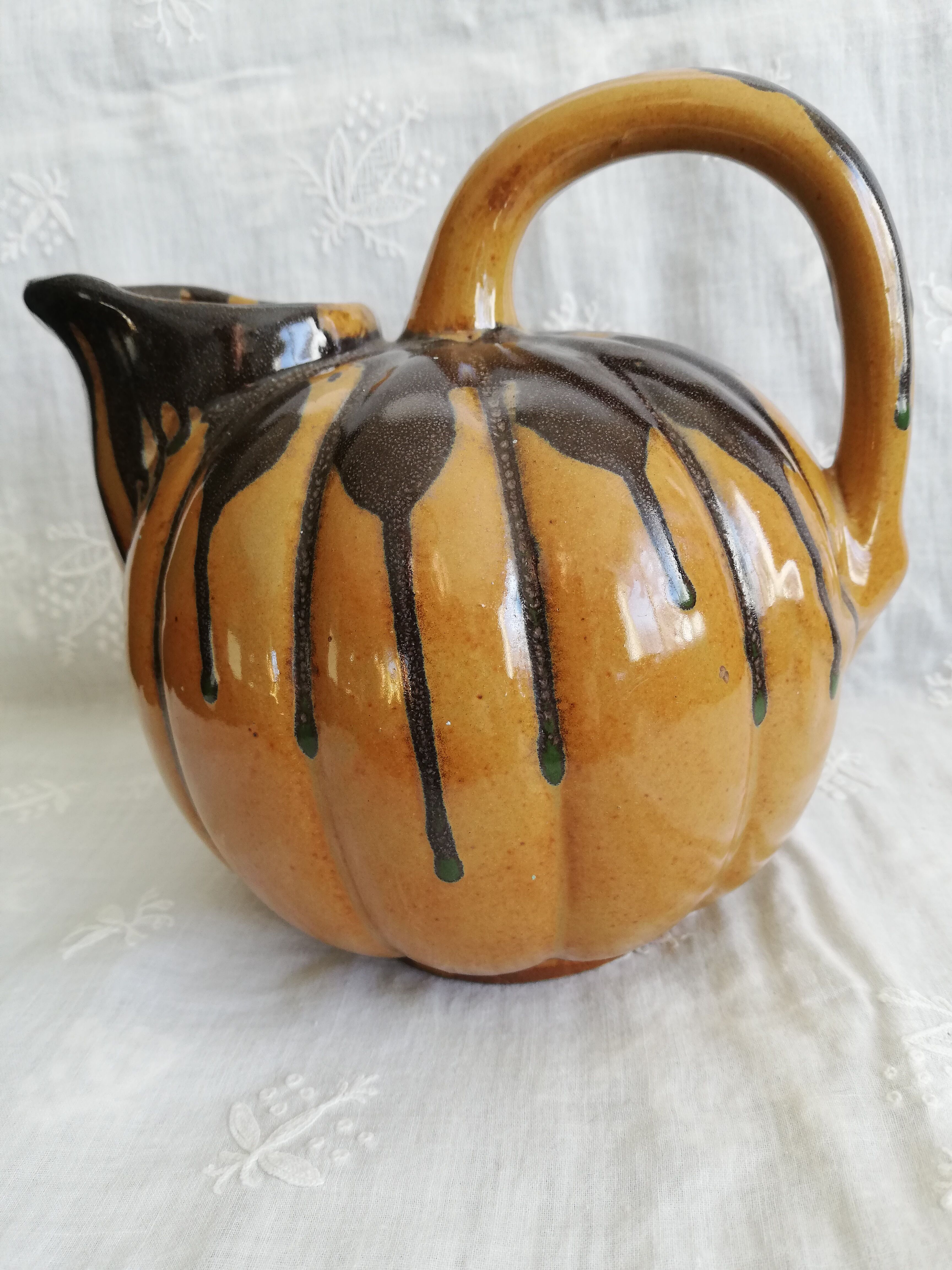 Vintage bowler pitcher