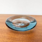 Set of 2 Danish glass bowls from the mid-century by Per Lütken for Holmegaard, 1960s.