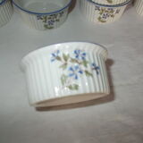 Lot de 10 ramequins porcelaine