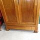 Louis Philippe walnut blond cabinet of the 19th