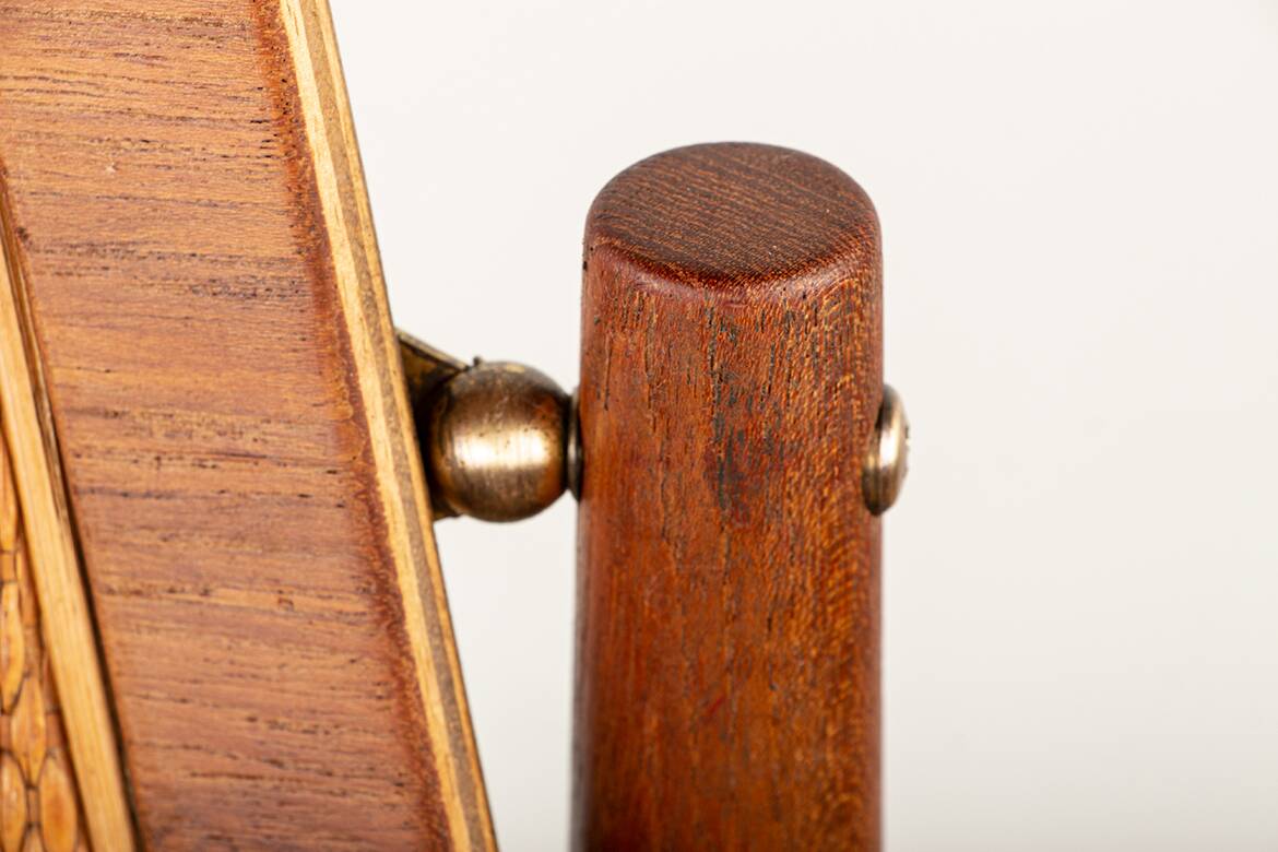 6 Danish chairs in teak, caning and leather, model FD 187 by Arne Vodder.