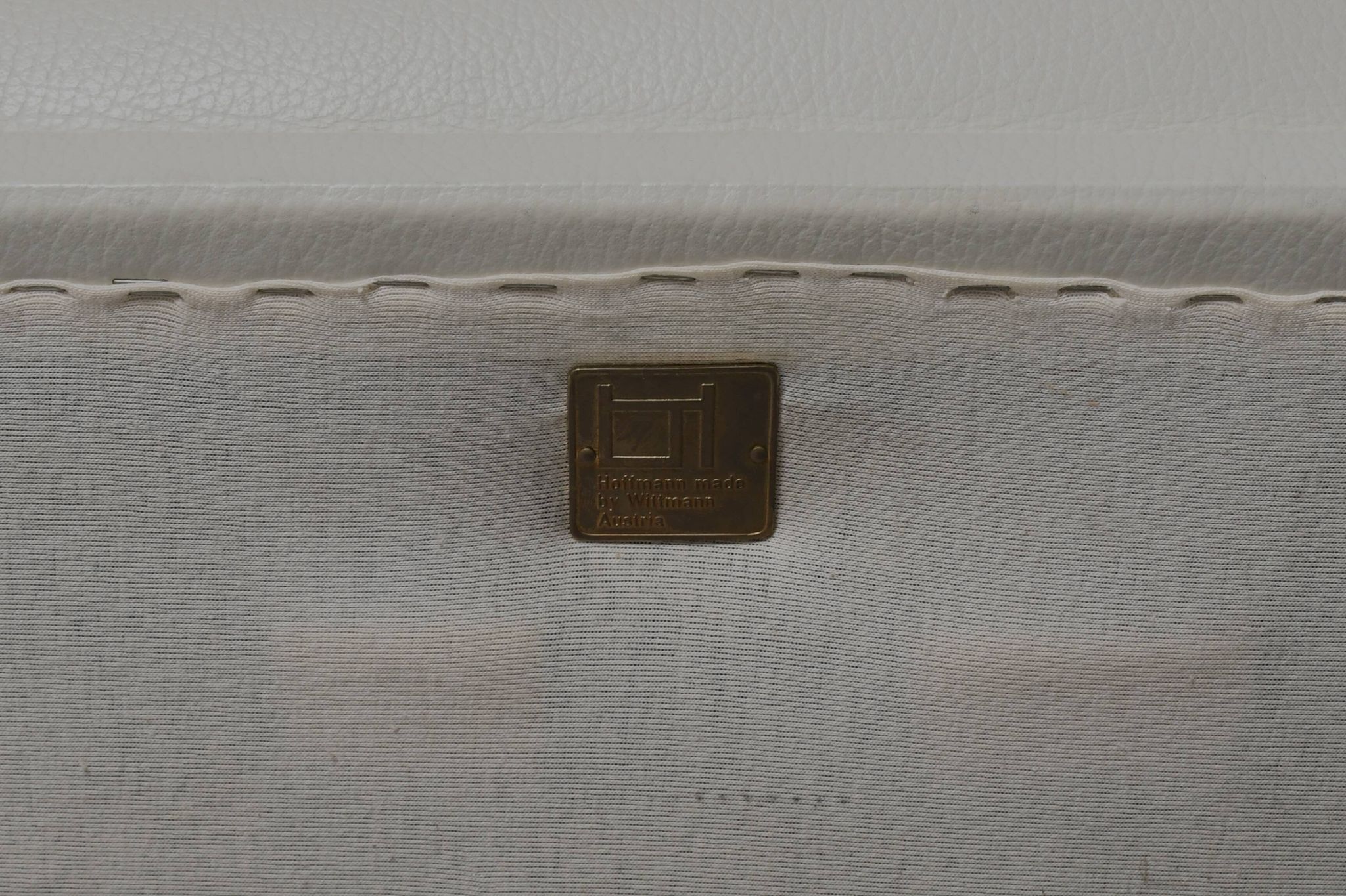 Ensemble de chaises en cuir Josef Hoffmann « Villa Gallia » par Wittmann Austria
